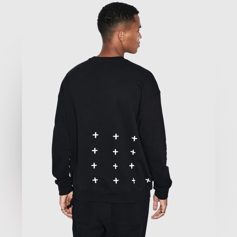 KSUBI 4 x 4 Biggie Crew in Jet Black Size M